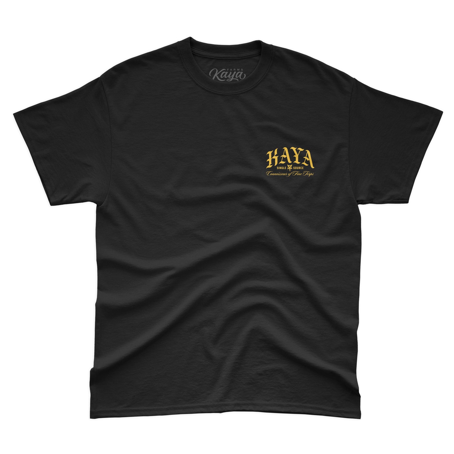 Kaya Connoisseur of Fine Terps Short Sleeve Black T-Shirt