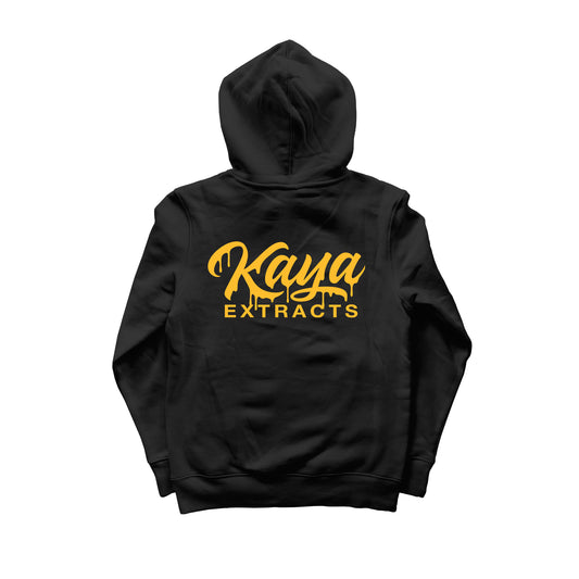 Kaya Extracts Script Hoodie - Black