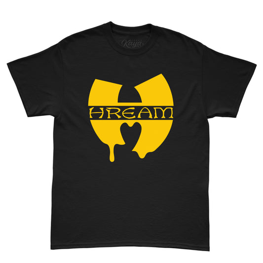 H.R.E.A.M. Hash Rules Everything Around Me Short Sleeve Black T-Shirt