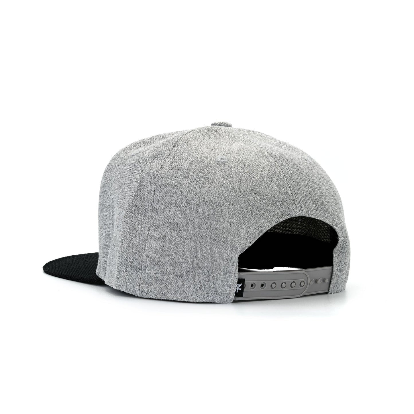 Kaya Grey Logo Embroidered Snapback Tropical Underbill - Heather Grey/Black