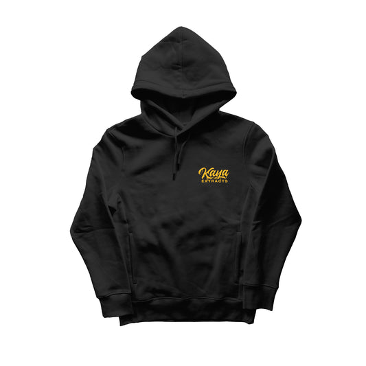 Kaya Extracts Script Hoodie - Black