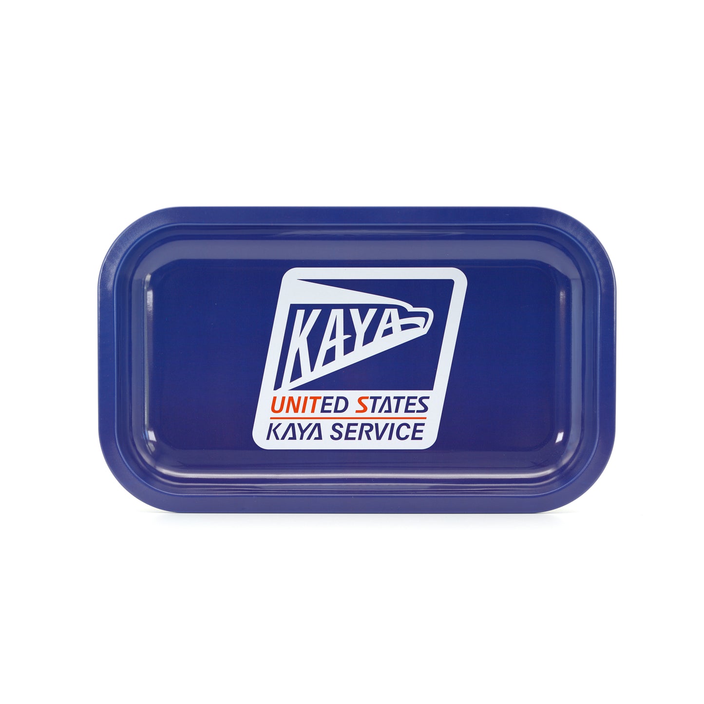 Kaya USKS Small Metal Rolling Tray Navy