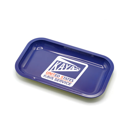 Kaya USKS Small Metal Rolling Tray Navy